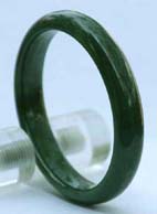 Natural A grade jadeite jade bangle, an example of jade jewelry and many jade bangles on my site for under $100usd.